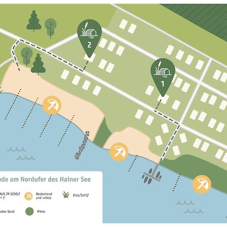 Haus Im Schilf 2 - Ferienwohnungen Am Hainer See Bei Leipzig Neukieritzsch Экстерьер фото