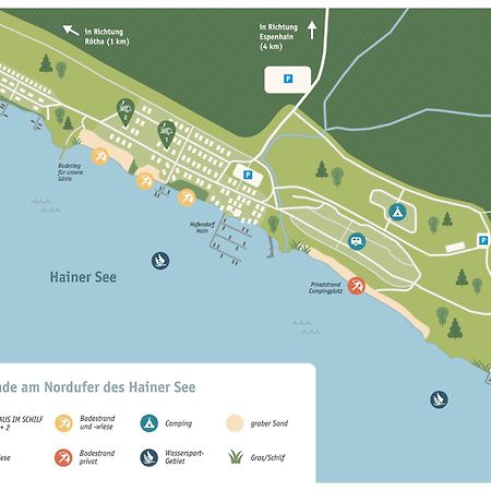 Haus Im Schilf 2 - Ferienwohnungen Am Hainer See Bei Leipzig Neukieritzsch Экстерьер фото